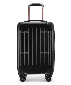 กระเป๋าล้อลากมุมเหล็กดำ