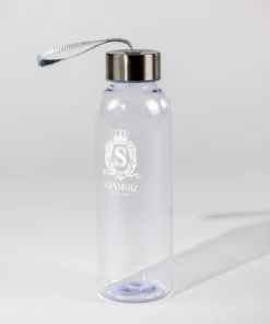 ขวดน้ำพลาสติก ฝาสแตนเลส ความจุ 420 มล.