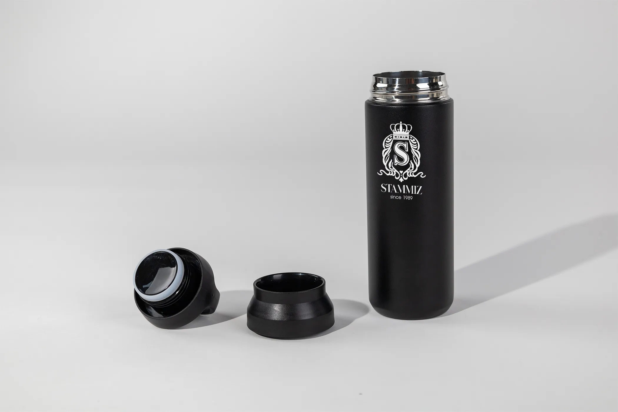 กระบอกน้ำ พร้อมหูหิ้ว ความจุ 600 มล.