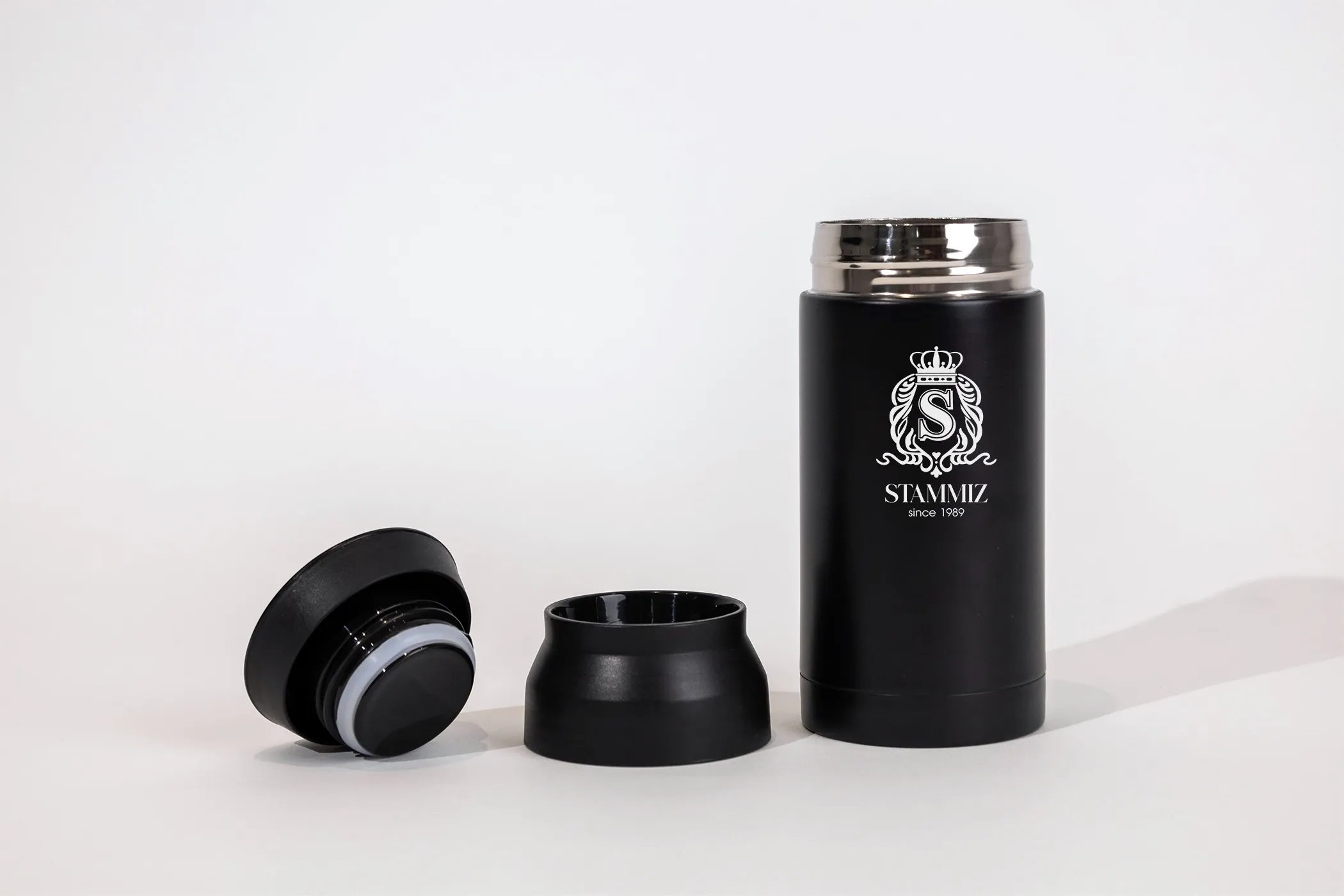 กระบอกน้ำสแตนเลสเก็บอุณหภูมิ ความจุ 350 มล.