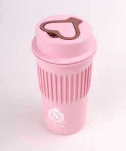 ECO23 กระบอกน้ำหูหิ้วรูปหัวใจ