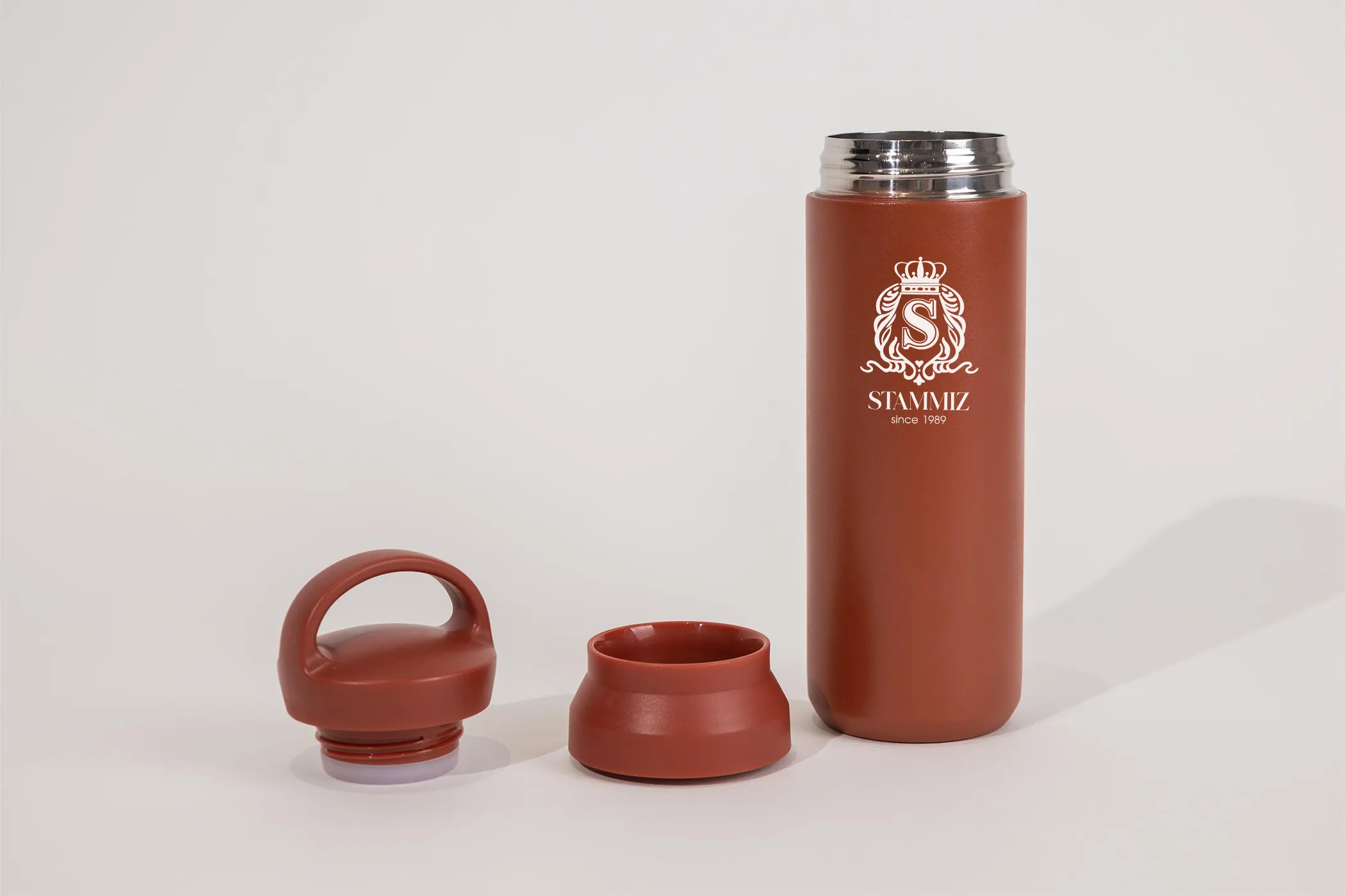 กระบอกน้ำ พร้อมหูหิ้ว ความจุ 600 มล.