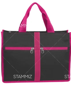 กระเป๋าช้อปปิ้งพรีเมียม ดีไซน์สวย ผลิตจากวัสดุคุณภาพ พร้อมสกรีนโลโก้องค์กร เหมาะสำหรับของขวัญหรือของแจกพรีเมียม