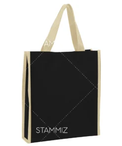 กระเป๋าช้อปปิ้งพรีเมียม ดีไซน์สวย ผลิตจากวัสดุคุณภาพ พร้อมสกรีนโลโก้องค์กร เหมาะสำหรับของขวัญหรือของแจกพรีเมียม