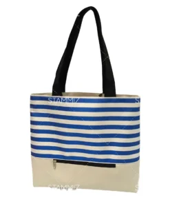 กระเป๋าช้อปปิ้งพรีเมียม ดีไซน์สวย ผลิตจากวัสดุคุณภาพ พร้อมสกรีนโลโก้องค์กร เหมาะสำหรับของขวัญหรือของแจกพรีเมียม