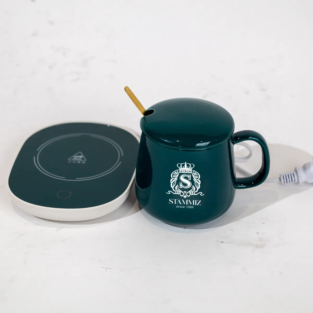 ชุดแก้วกาแฟเซรามิก พร้อม USB อุ่นไฟฟ้า - Image 3