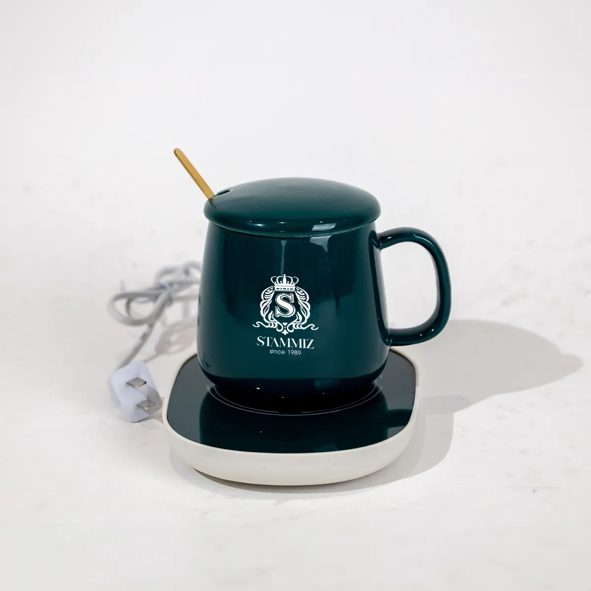 ชุดแก้วกาแฟเซรามิก พร้อม USB อุ่นไฟฟ้า