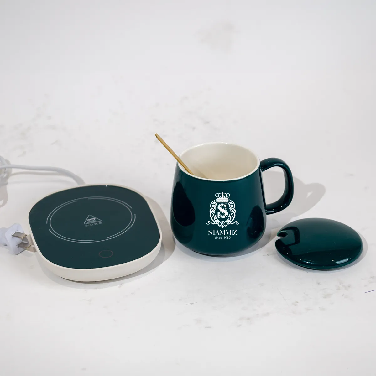 ชุดแก้วกาแฟเซรามิก พร้อม USB อุ่นไฟฟ้า - Image 5